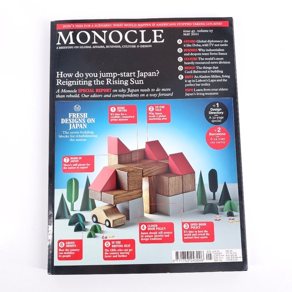 Monocle Magazine Issue 43 Volume 05 May 2011 How do you jump-start Japan? - Picture 1 of 4
